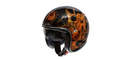 Casque Premier VINTAGE BD ORANGE CHROMED