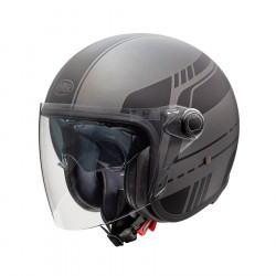 Casque Jet Premier VANGARDE U9BM NOIR MAT