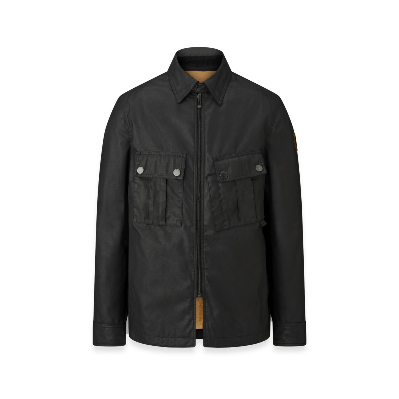 CENTENARY CHALLENGER OVERSHIRT BLACK Belstaff