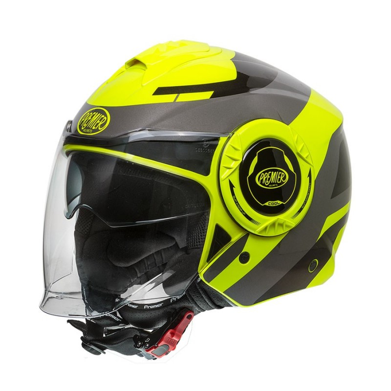 Casque Premier Jet COOL OPT FLUO