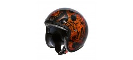 Casque Premier LE PETIT DB ORANGE CHROMED